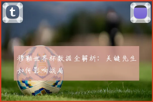 穆勒世界杯数据全解析:关键先生如何影响战局